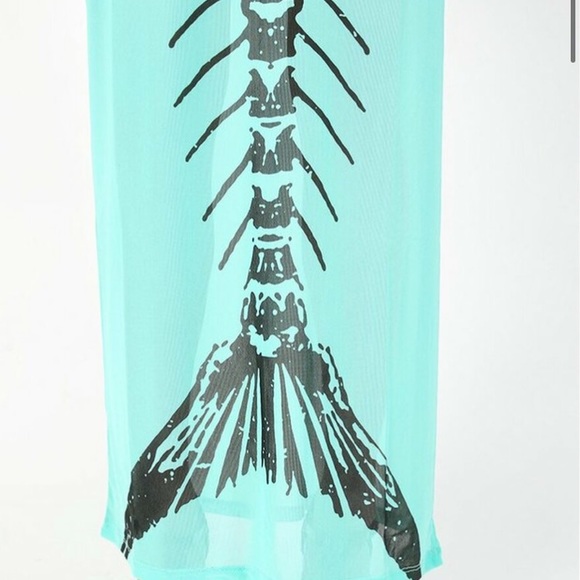 SOLD NWT Iron Fist Bone Deep Mesh Maxi Dress - Picture 12 of 16